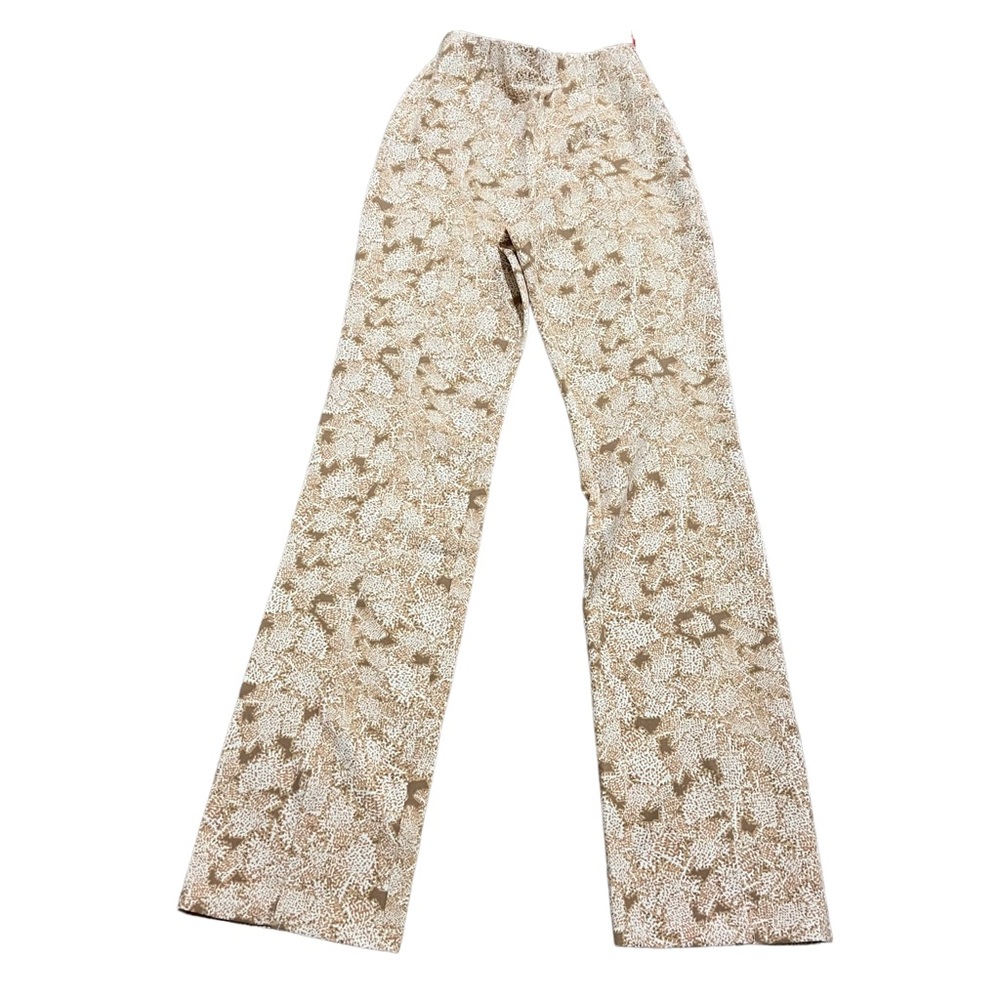 Open Edit High rise Split Front Hem Straight Leg Pants New XXS